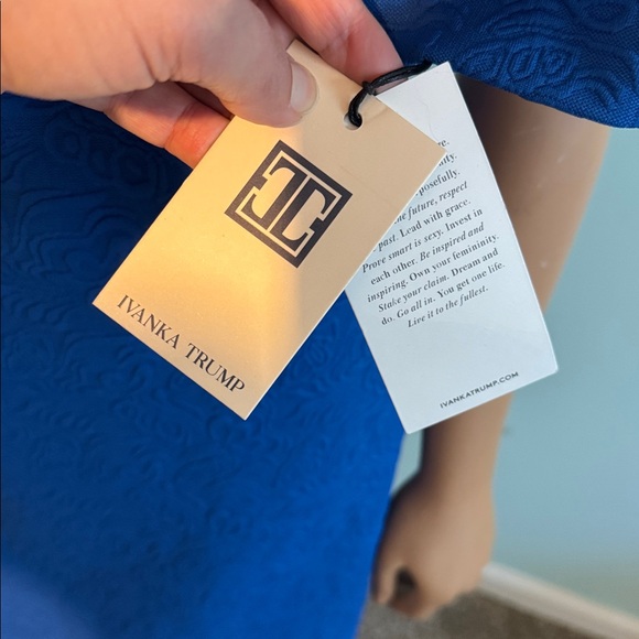 Ivanka Trump Royal Blue half Sleeve Dress NWT! - Picture 7 of 10